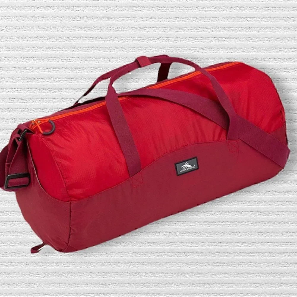 ‎High Sierra Red Duffle In A Bottle